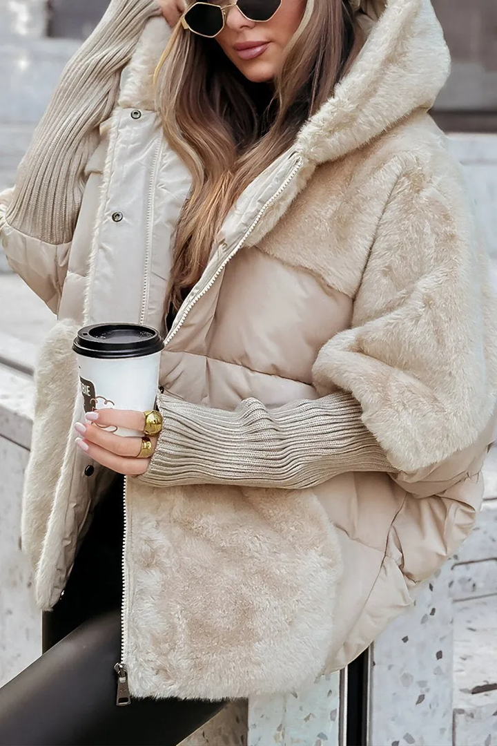 Nordic Style - Mehrfarbige Winterjacke