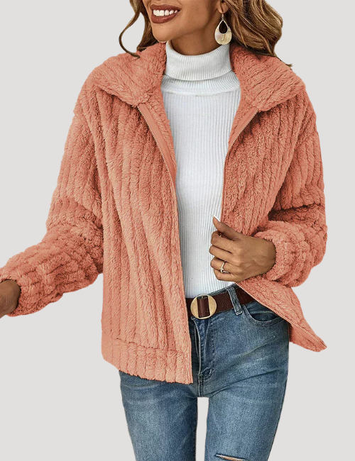 LOTTENA - Flauschige Premium Strickjacke