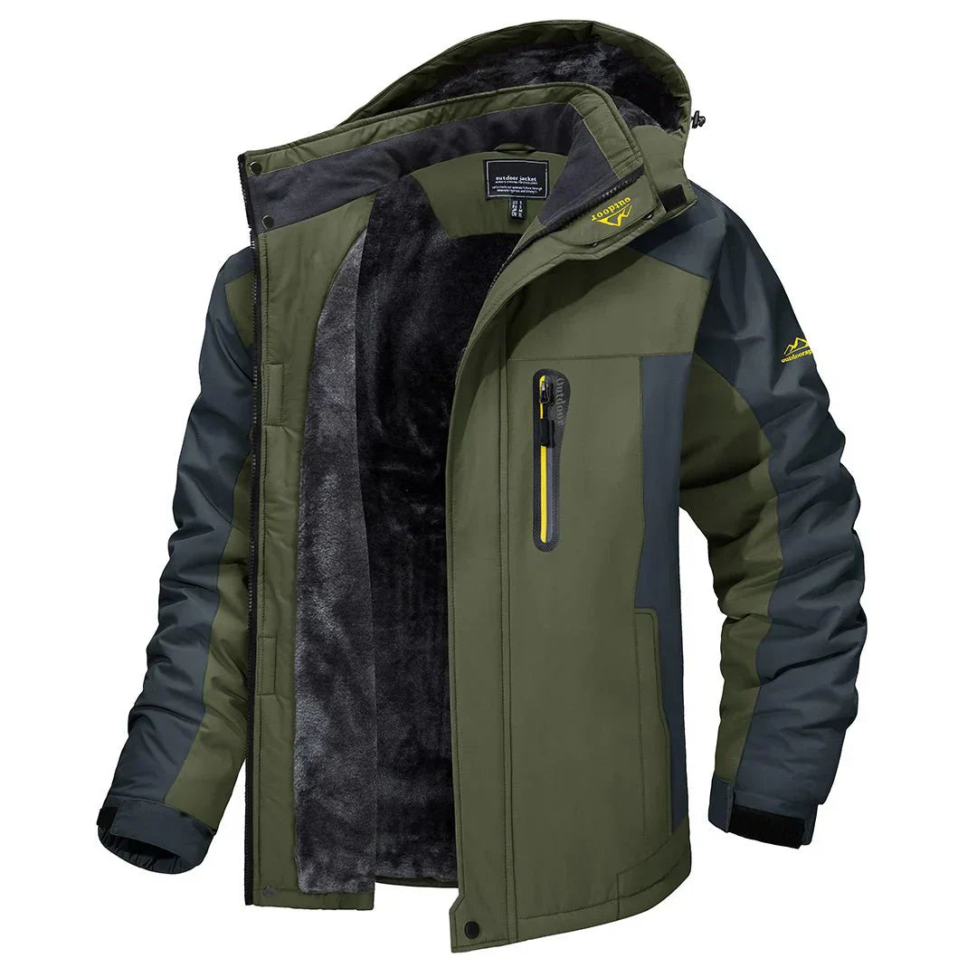 Fleece-Winterjacke für Herren